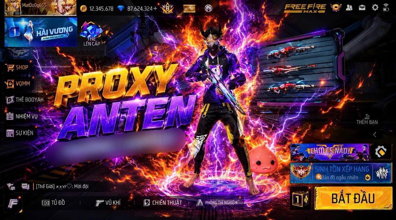 Proxy AIM CỔ+ĂNG TEN